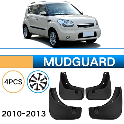 Salpicaduras de vehículos KIA Soul 2010-2013: accesorios de coche con protección al impacto 3