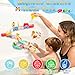 Fajiabao Kids Bath Toys for Kids Ages 4-8 3-5 with Magnetic Car Bath Toys Mold Free & DIY Slides Tracks Bathtub Shower Toys Birthday Gifts for Toddlers 2-4 5 6 7 8 Year Old Boys Girls (38 PCS)
