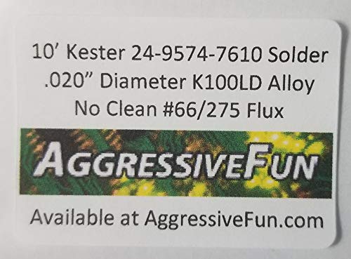 Kester 275 No Clean Core K100LD Alloy .020