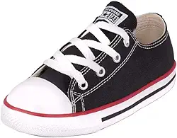 Tênis Converse All Star Infantil Chuck Taylor Ox Preto/Vermelho/Preto 22