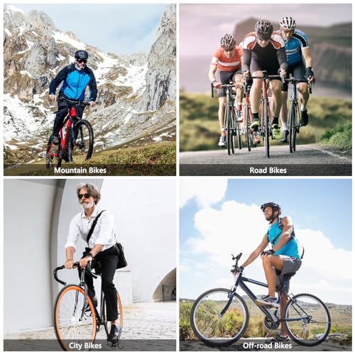 Homoto Fahrradsattel Herren Bequem, Gel MTB Sattel Fahrrad Sattel für Damen & Herren, Hohl...