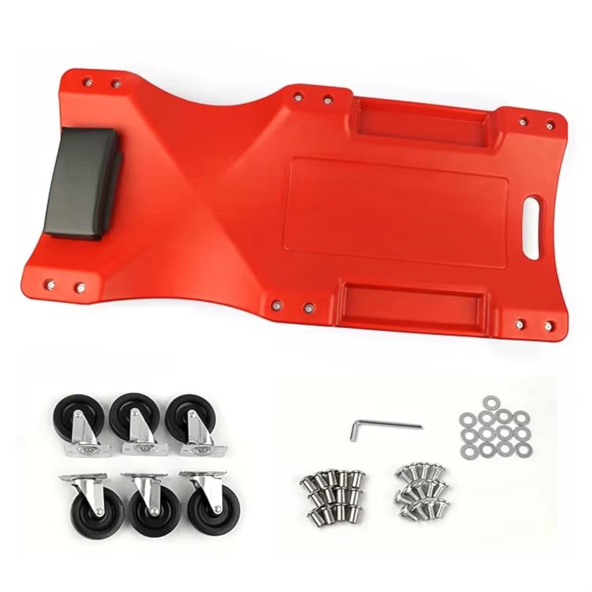 Heavy Duty 40 Inch Mechanic Creeper with 6 Swivel Casters