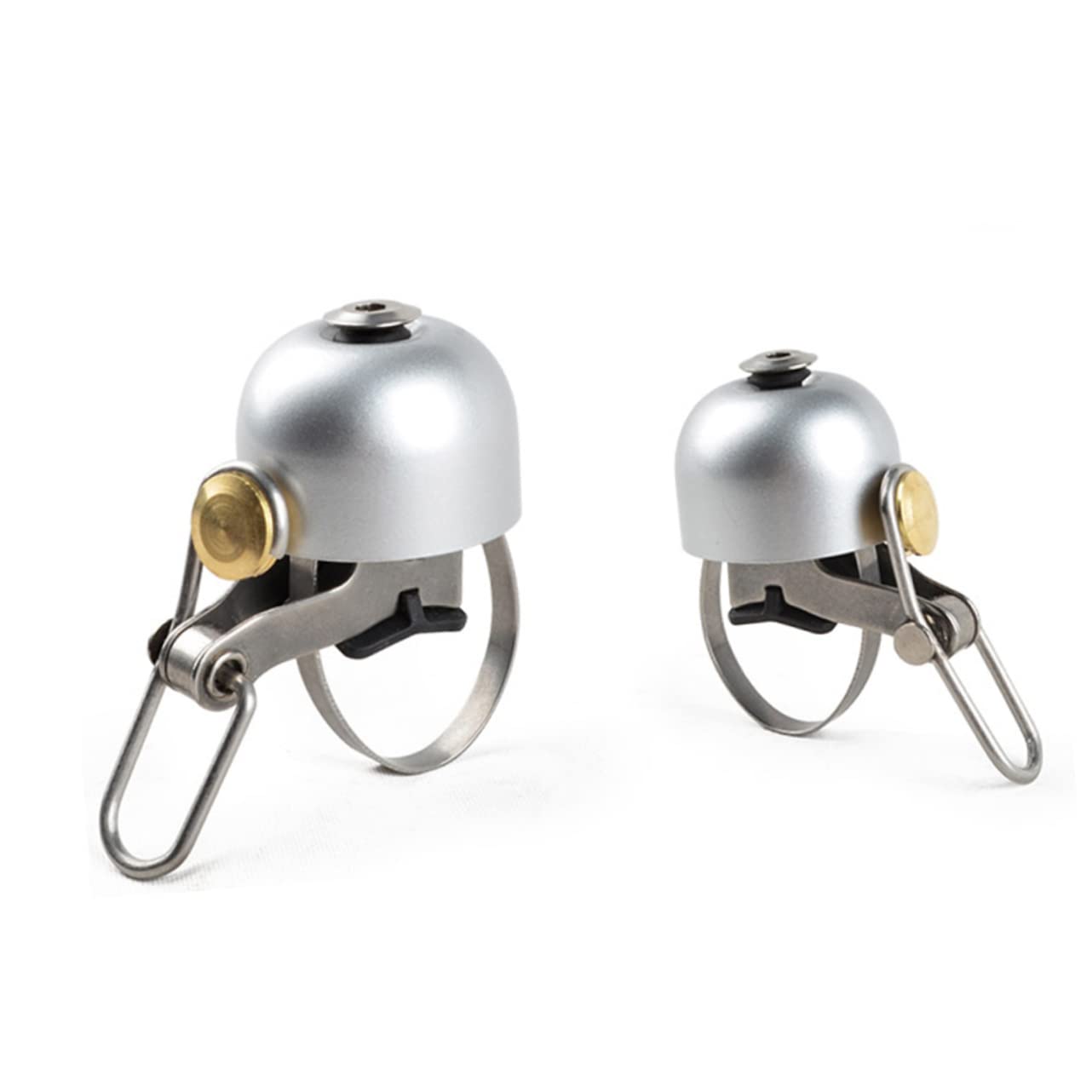 INOOMP 3 Pezzi Campanelli da Manubrio per Bicicletta Stile retrò Campanello Ultra Rumoroso in Metallo per Strada