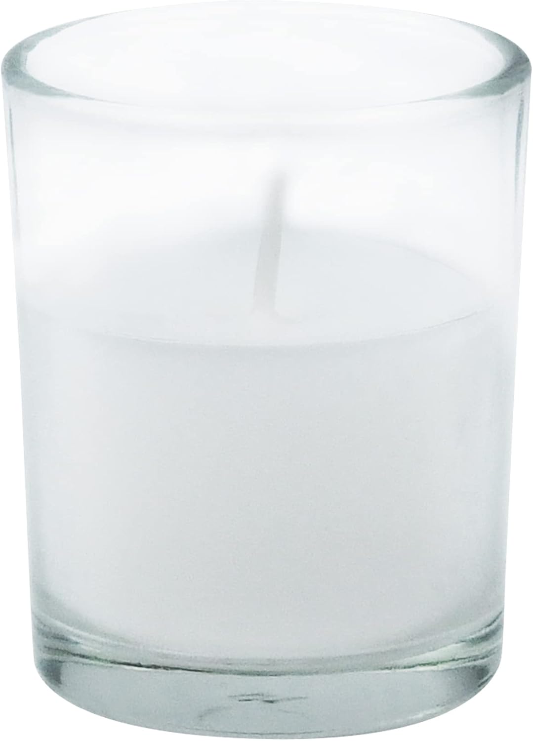 Zest Candle 12Piece Votive Candles, White Citronella Round