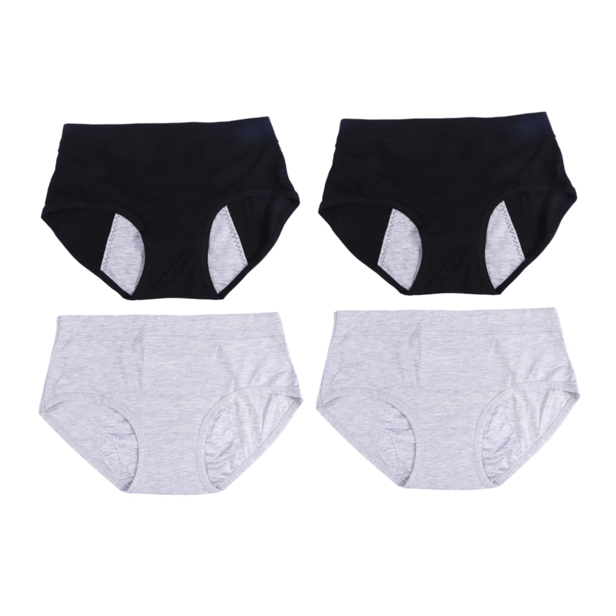 SHERCHPRY 8 pantalones menstruales de flujo pesado, sin almohadilla, para adolescentes, ropa interior menstrual, ropa interior para