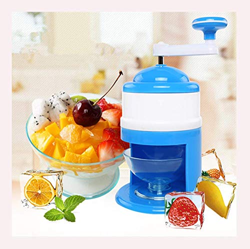 Ice Crusher, tragbare Mini-Handbuch Ice Crusher Schnee-Kegel-Maschine, DIY Eiscreme-Smoothie Zuhause-Party kshu