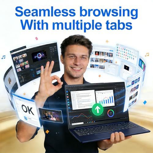 Lenovo IdeaPad Slim • 15.6" FHD Touchscreen Laptop • Intel Core i5-1335U (10 Cores) • 16GB DDR4RAM • 512GB SSD • Privacy Shutter • 10H Battery • Windows 11 - Image 5