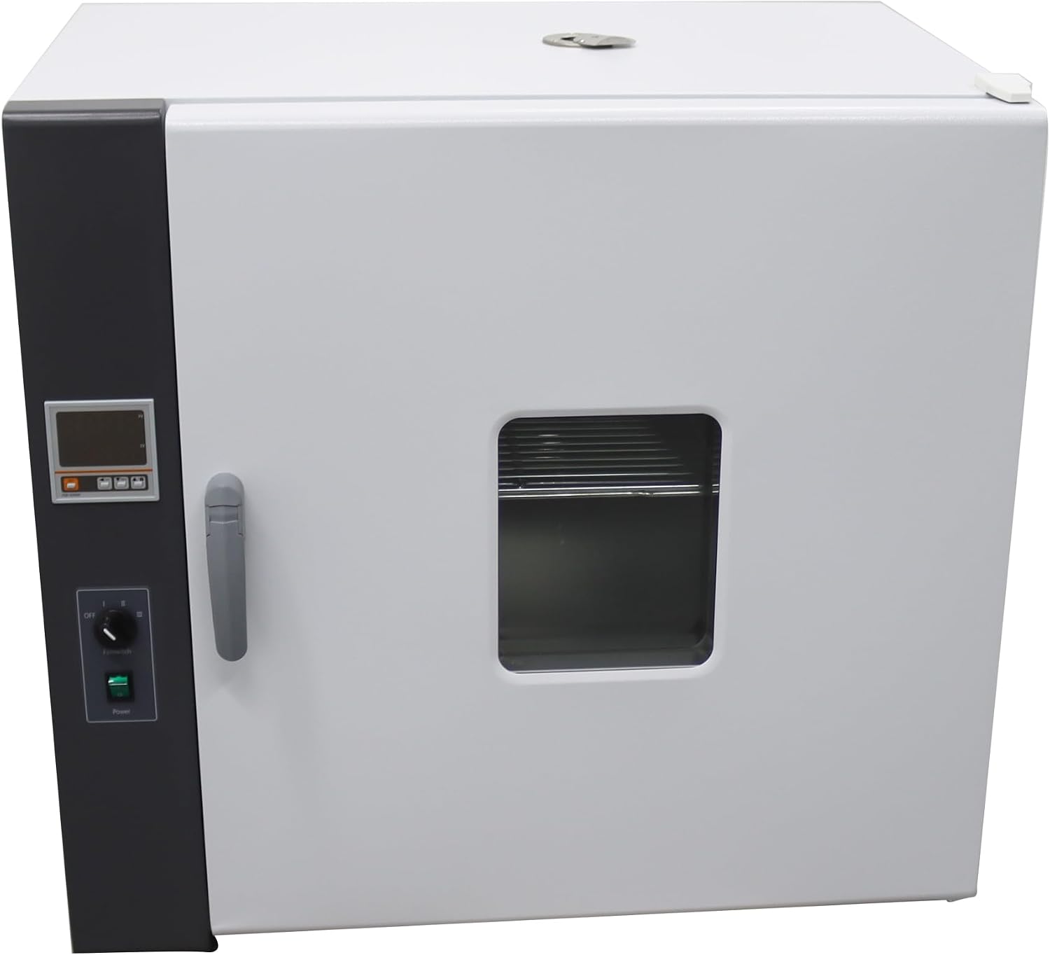 Digital Forced Air Convection Drying Oven 220V Lab Forced Air Blast Drying Oven ​Lab Digital Drying Heat Treat Oven 210L Inner Chamber Volume (23.6 * 19.3 * 27.56inch)
