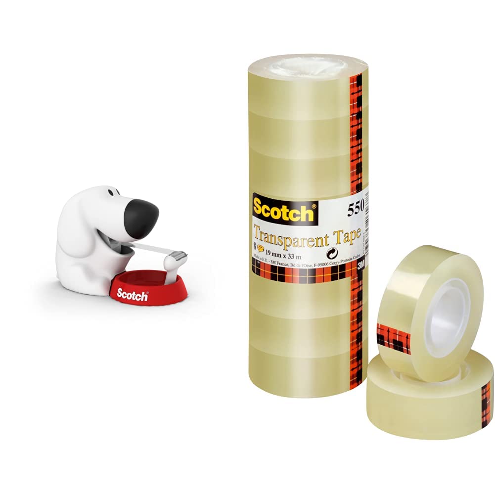 Dévidoir Scotch En Forme De Chien - Design Amusant Et Pratique Pour Bureau Ou Maison | Rechargeable