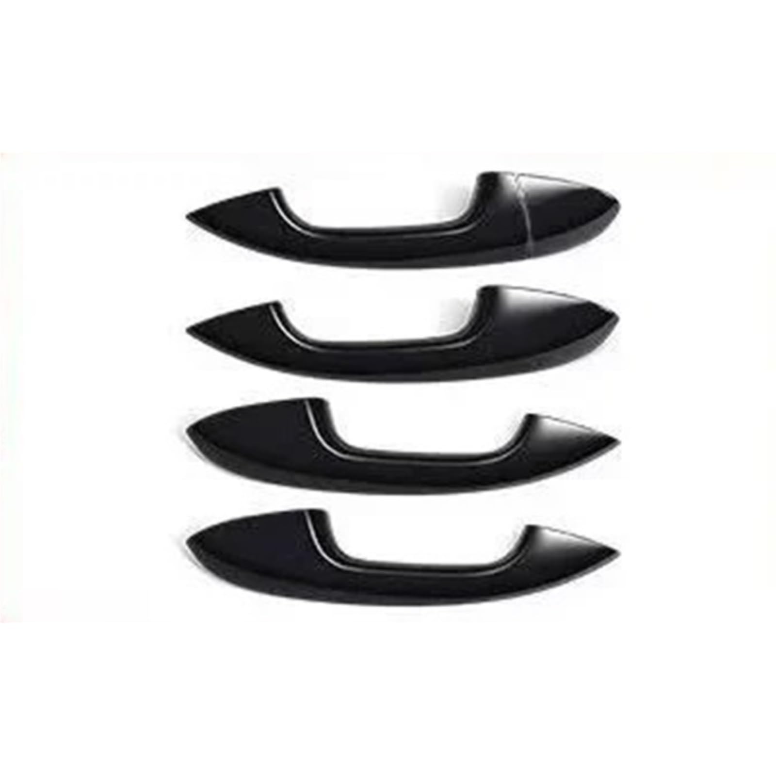 Rcuihgfb Black Door Handle Shell Compatible With Benz For A-Class W177 2019-2024 Car Door Handle Cover Trim Protector Set Accessories(Black)