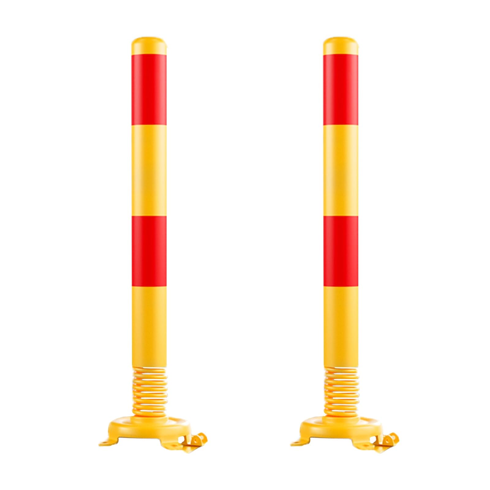 Borne de signalisation réfléchissante pour une sécurité maximale des parkings et allées