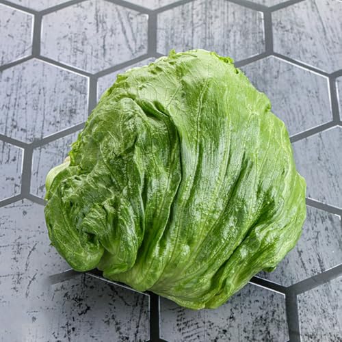 semi di lattuga iceberg, giardino di lattuga esotiche resistenti, decorazione da giardino all'aperto resistenti 400pcs