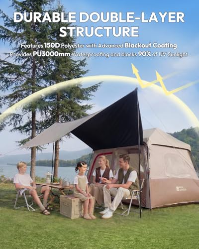 Carpa instantánea Mobi Garden Skyloft 4/8 personas miniatura 4