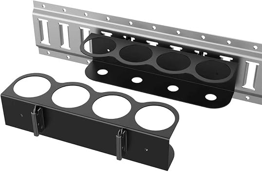 ForoGore 2 Pack E-Track 4 Holes Spray Can Holder E Track Accessories