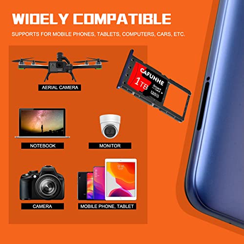 Micro Sd Cards 1Tb Sd Card With Adapter Micro Sd Memory Cards 1024Gb Tf Card Class 10 High Speed For Dash Cams,Body Cams,Surveillance,Camera #TOP3