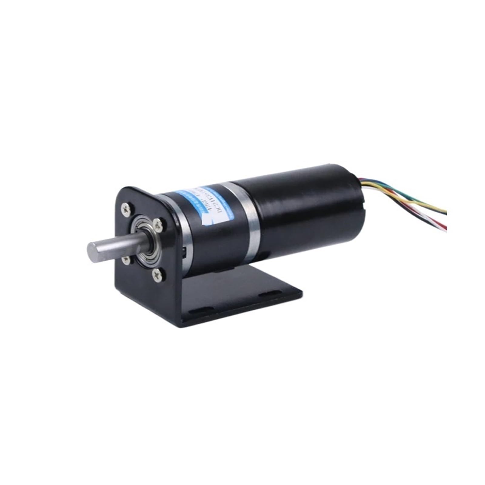 Moteur CC sans balais 24V 40W avec réducteur planétaire et support de fixation pour robotique