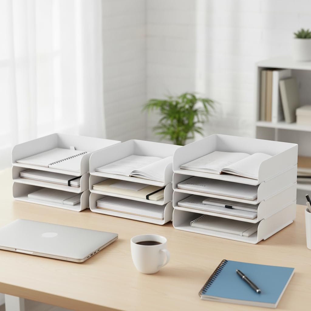Organizer da Scrivania Portadocumenti, 2 strati
