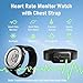 EZON Heart Rate Monitor and Chest Strap, Exercise Heart Rate Monitor, Sports Watch with HRM, Waterproof, Stopwatch, Hourly Chime T007