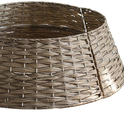 Jupe sapin de Noël gris grand modèle cache-pied imperméable - 3