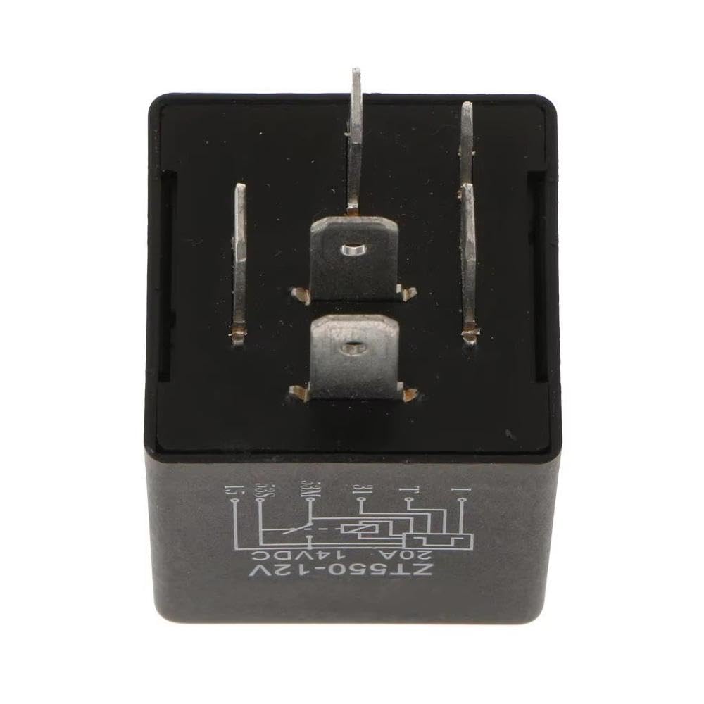 Relé De Limpiaparabrisas ZT603-DC12V 20A 6 Pines Piezas Coche