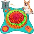Vivifying Snuffle Mat for Dogs, Interactive Mental Stimulation for Dogs, Dog Toys for Boredom Encourages Natural Foraging Skills and Slow Eating