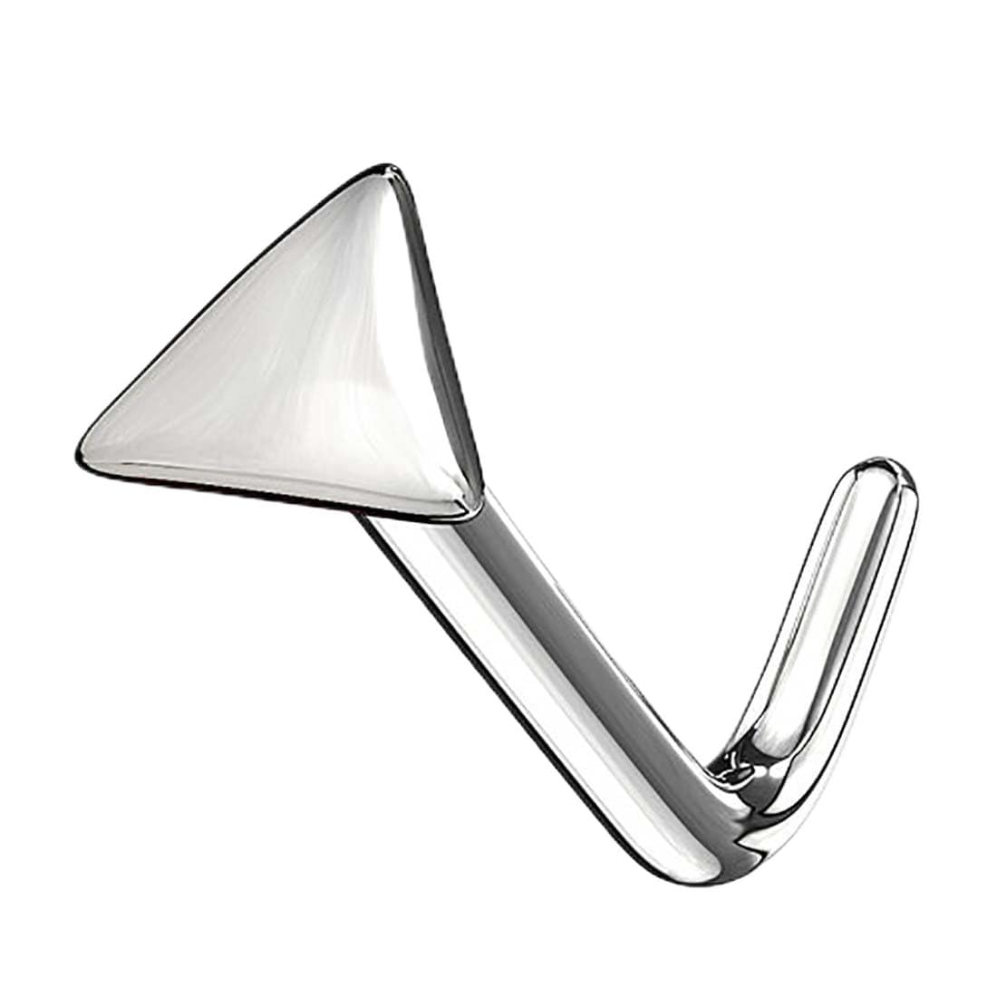 Taffstyle Gold 14 Karat Nasenpiercing Nasenstecker Schmuck Piercing Dreieck