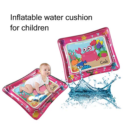 OWSOO 50 * 60cm Tapete Inflável Colorido para Bebé Aquático Hora da Barriga Tapete Divertido Infanti