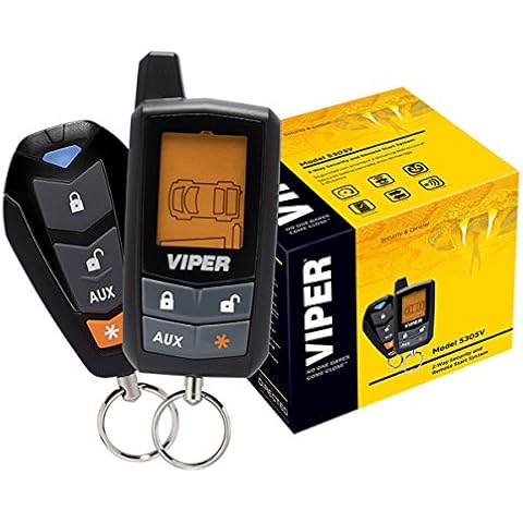 Viper 5305V 2 Way LCD Vehicle Car Alarm Keyless Entry Remorte Start System Cover