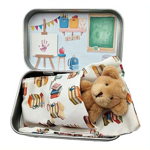 Imagen de Oso de bolsillo en caja de lata