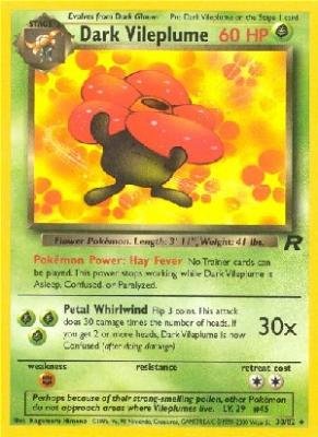 Dark Vileplume - Team Rocket - 30 [Toy]
