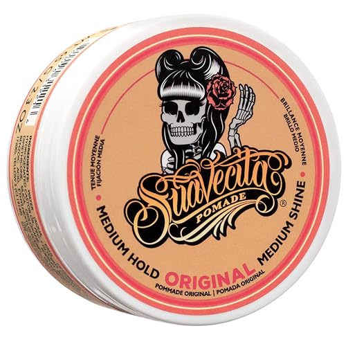 Suavecita Hair Pomade For Women Water Based, Medium Firm Hold Female Pomade 4oz/113g