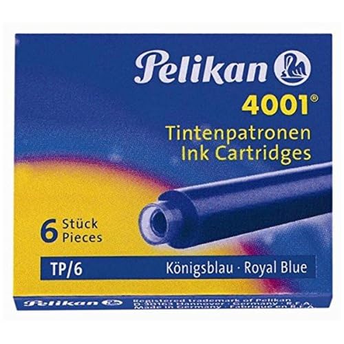 Cartucho De Tinta Pelikan - 12 Unidades - Vermelho