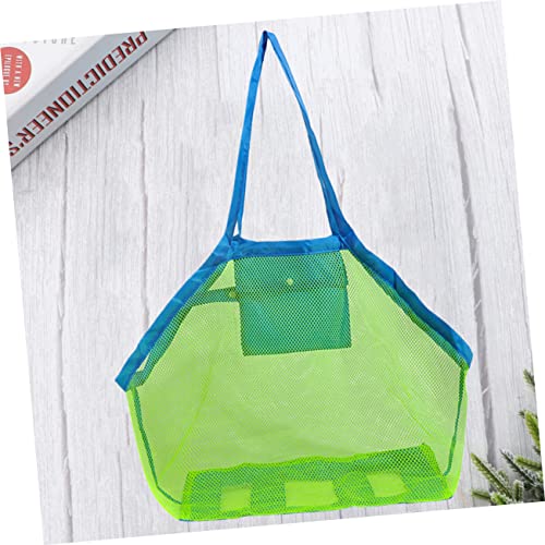 Kisangel Oversized Beach Bag for Boys and Girls Toys Mesh Tote Large Capacity Oxford Mesh Portable Outdoor Toy Organizer3