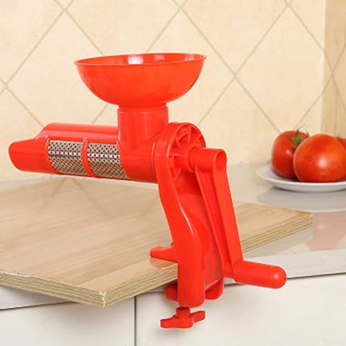 Miniatura 7 de Exprimidor de tomate multiusos, portátil, manual, fabricante de jugo de frutas, exprimidor de tomate, extractor de exprimidor de utensilios de cocina