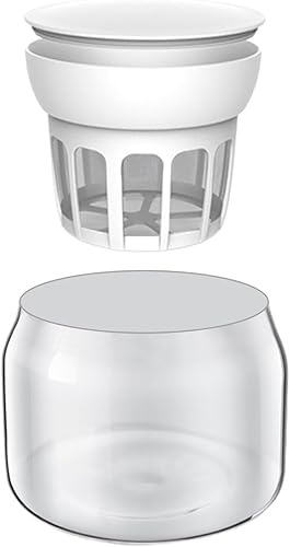 KLKCMS Separador de suero de leche de nueces, filtro de yogur griego, filtro de yogur para yogur pequeño postre mermeladas caseras, botella y filtro