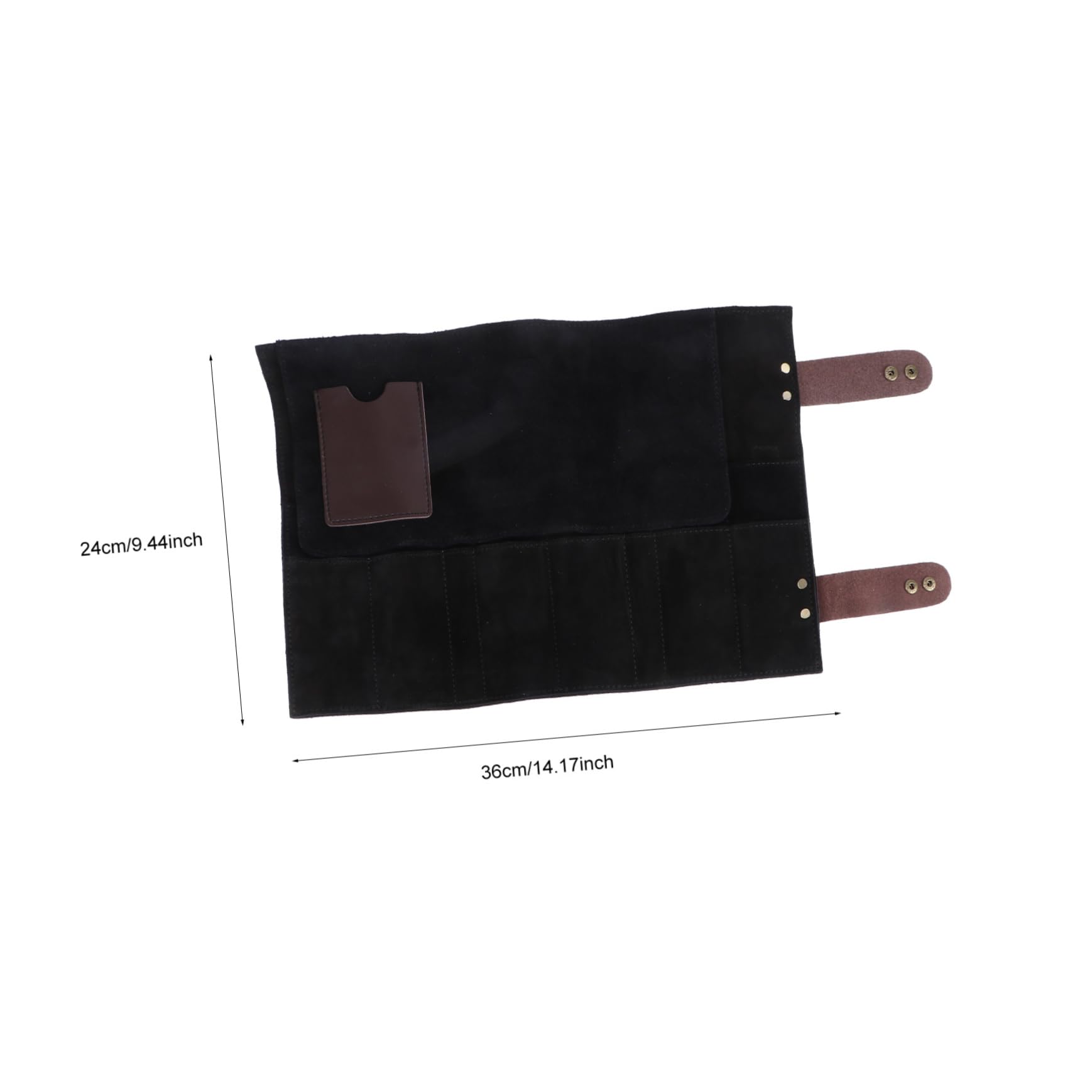 Healeved Professional Barber Kit 12 Scissors Barber Tools in Durable Cattlehide Bag