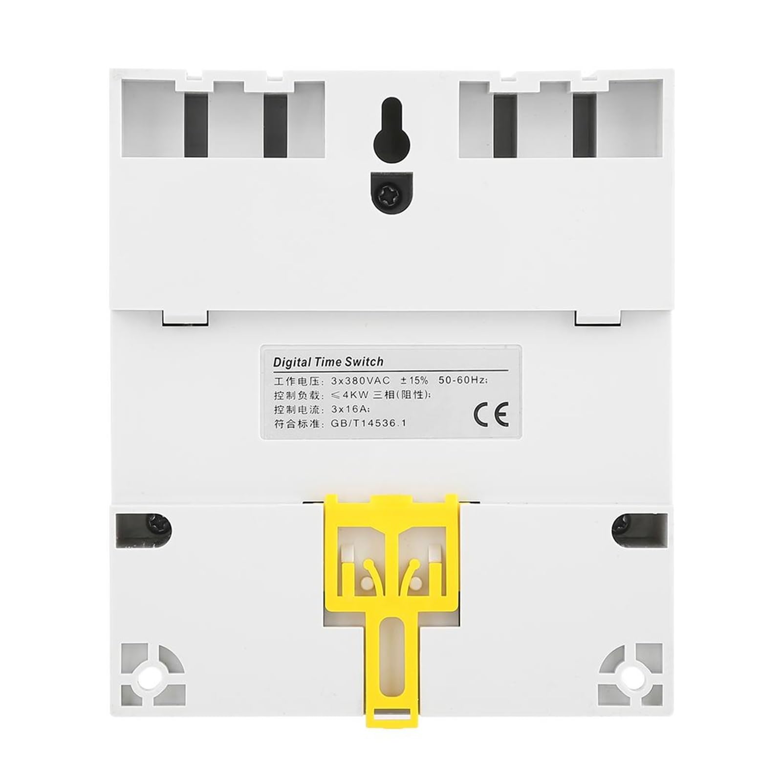 ZERVA Temporizador programable Swtich, Tres Fases 380V Digital Weekly 17ON/Off Control Power Time Switch