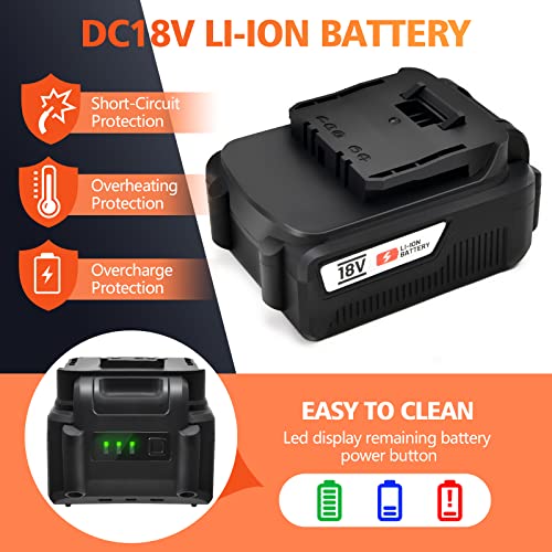 Paint Sprayer, Keep Soon Cordless Paint Gun, With 4 Copper Nozzles, 4.0Ah Battery & Adjustable Knob, Easy To Clean, Hvlp Paint Sprayers For Furniture, Fence, Walls, Cabinets #TOP4