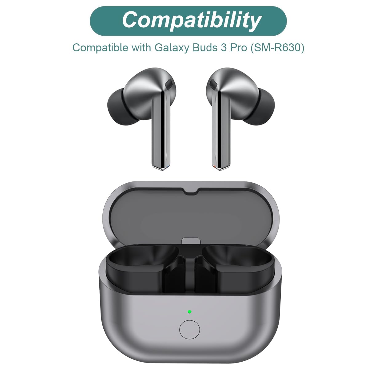 Amazon.com: Kissmart Charging Case for Galaxy Buds 3 Pro (SM-R630