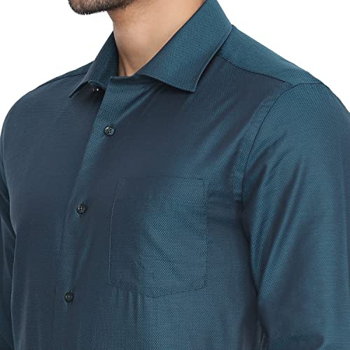 Image of blackberrys Structured Cotton Slim Men's Shirt