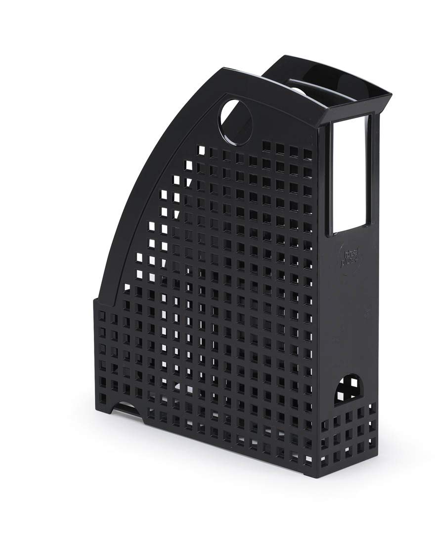 Durable Trend 1701625060 Magazine File for Magazines and Brochures Pack of 6 Black