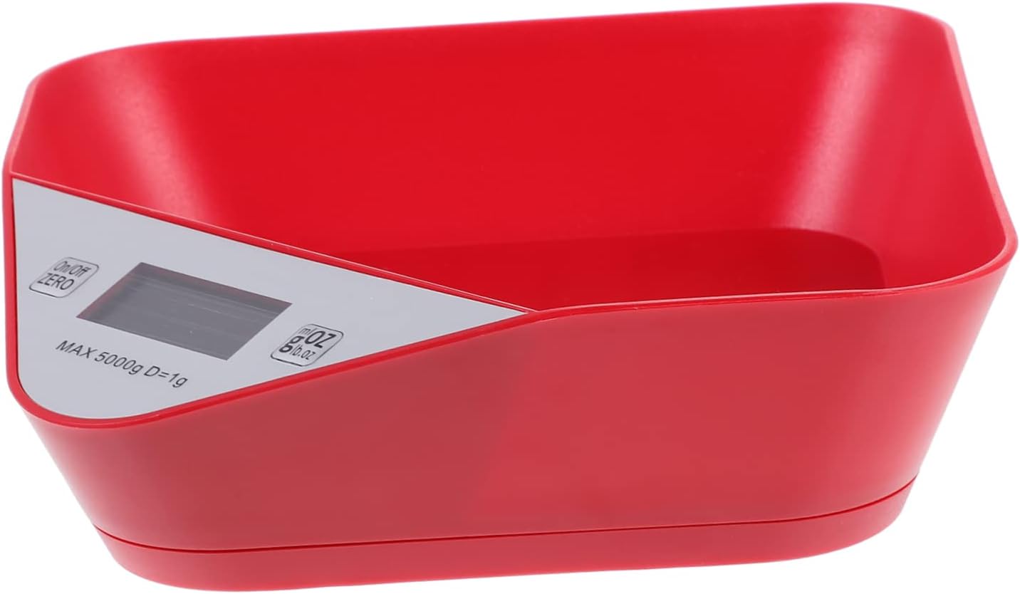 Smart Grams Scale Pet Weighting Tool for Food Measure Electronic Weight Scale Display Capacity High Grade Plastic Material