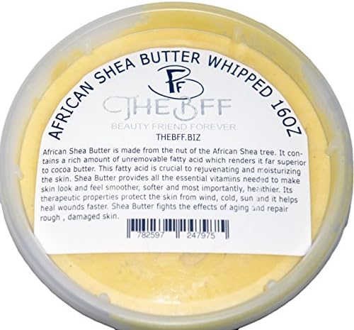 Pure African Shea Butter Whipped 16 oz.