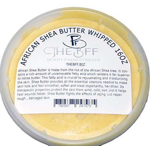 Pure African Shea Butter Whipped 16 oz.
