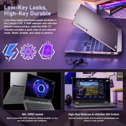 Image of Lenovo Legion LOQ RTX 5060 Intel Core i7-13650HX 16GB 1TB Gaming Laptop