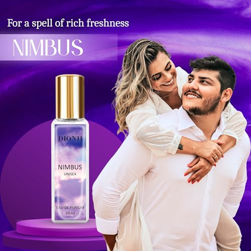 Image of Dionii NIMBUS Unisex Eau De Parfum Perfume | Long Lasting Fresh Fragrance With Neroli & Amber, 20 ML