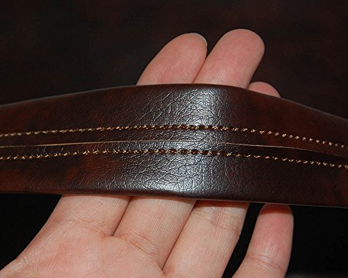 Huntingdoor Archery Bow Case 47'' 53'' 58" 69'' Pu Bags Cover Leather Quiver For Recurve Longbow Or Traditional Bow(Brown) (47In/120Cm) #TOP4