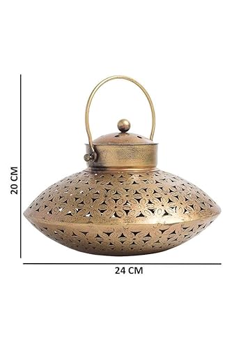 Tharlion DHOOP-DANI-ROUND Handmade Hanging Incense Holder thumb #6
