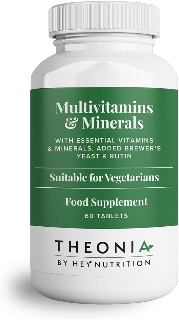 Theonia Advanced Multivitamin with Essential Nutrients - Immune Boosting, Prevent Vitamin Deficiencies & Energy Levels - Men & Women - 60 Capsules, Non-GMO, Vegetarian