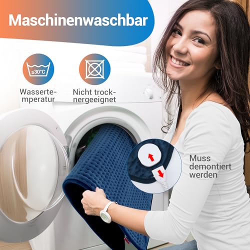 Comfytemp XXL-großes Heizkissen 83x43cm, Ultraweich Wärmekissen mit Abschaltautomatik, Alterfreundlich Heizdecke für Rücken Schulter Nacken Bauch Beine Knie Geschenke Mütter, Frauen, Mama, Papa